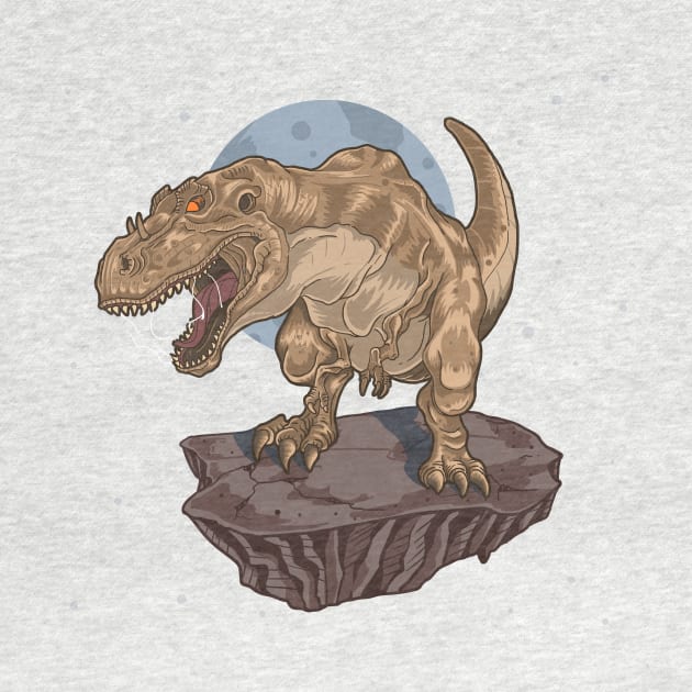 Jurassic World Super Colossal Tyrannosaurus Rex Scream by leenhat